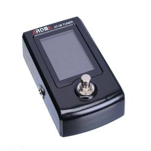 AROMA阿诺玛AT-08脚踏校音器吉他贝司单块调音表单块效果器