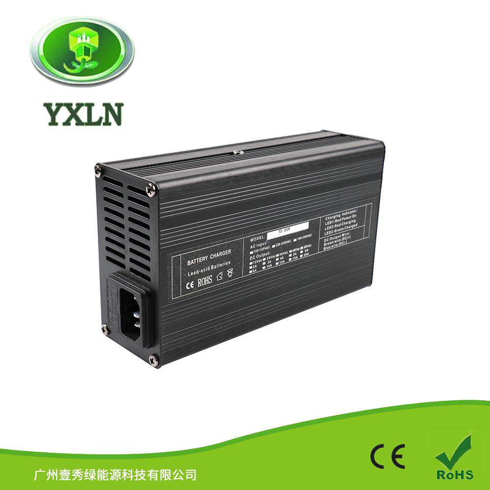 小巧易携带36V4A铅酸电池铝壳充电器 用于电动独轮车滑板
