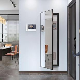 全国定制电箱隐藏镜子入户电表遮挡穿衣镜家用简约推拉试衣镜安装