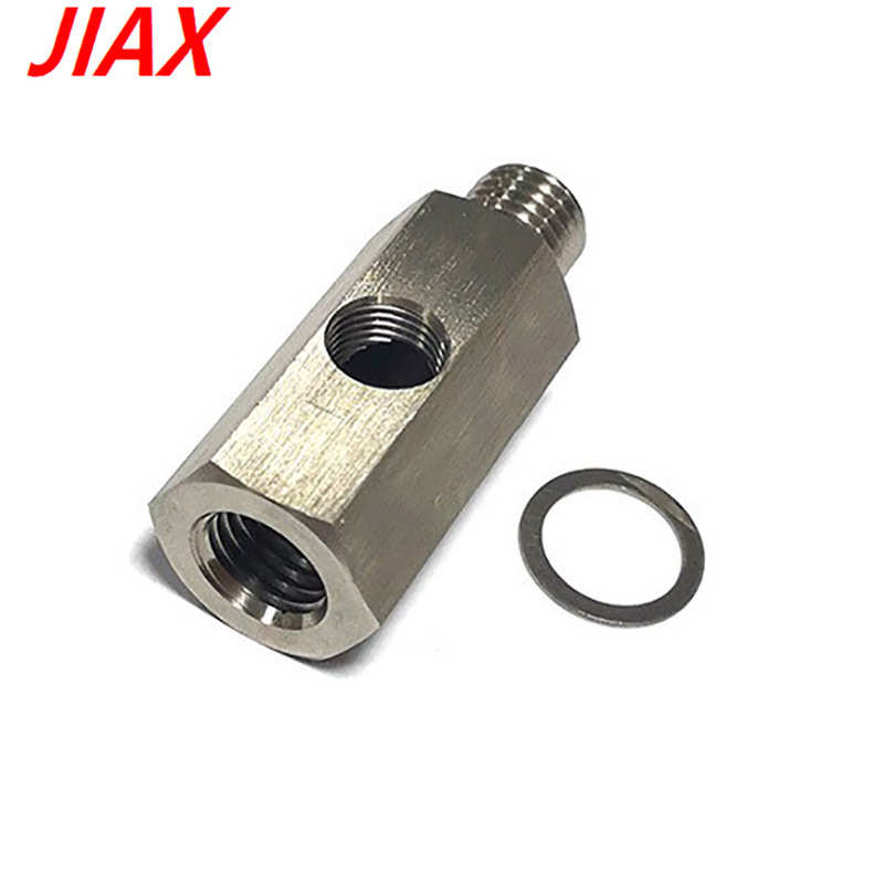 畅销汽配 M12三通to 1/8NPT油压传感器适配器接头 转换径接头