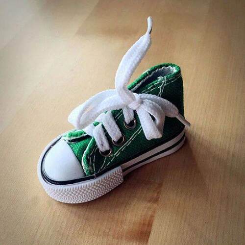 Games Canvas Sneakers Shape Funny Random Color Chewing Cage