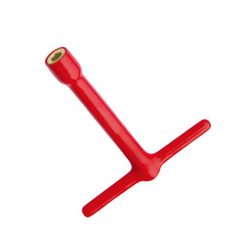 TOOLTIME图泰防爆绝缘浸塑铝青铜T型套筒扳手VDE认证无火花扳手