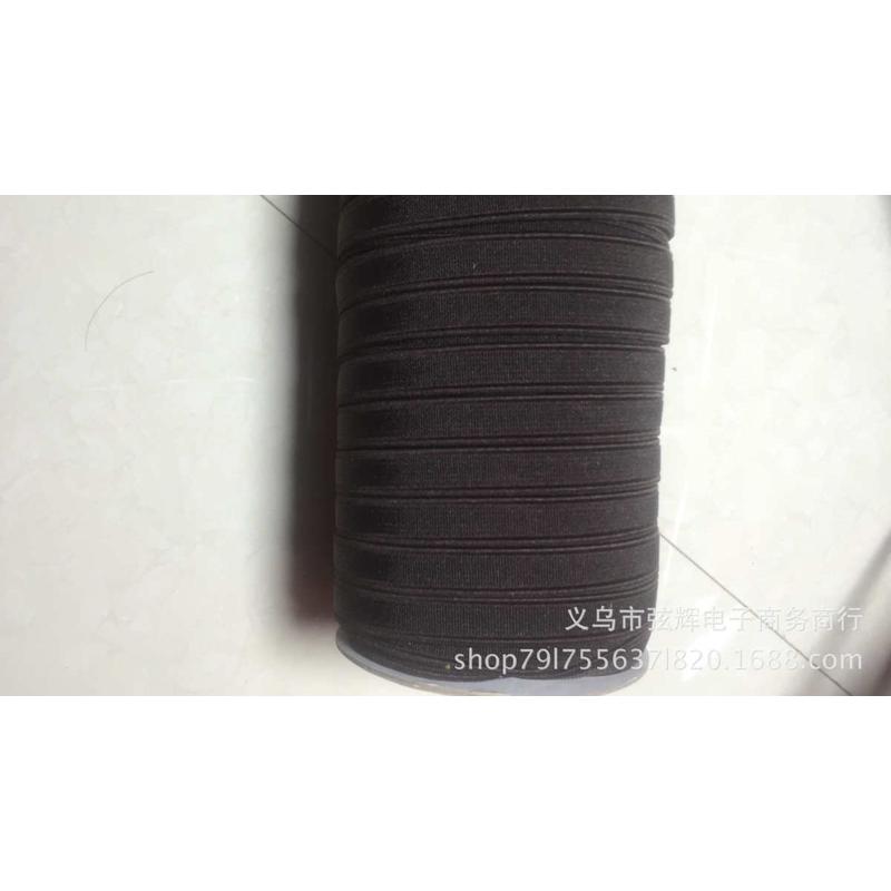 新款10mm双面松紧织带服装辅料箱包工艺品梭织带高弹力人字带