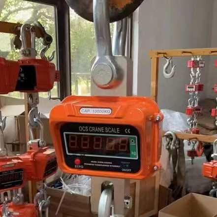 上海顿科天车吊秤5吨10吨电子吊秤行车秤吊钩称挂钩秤吊磅3T