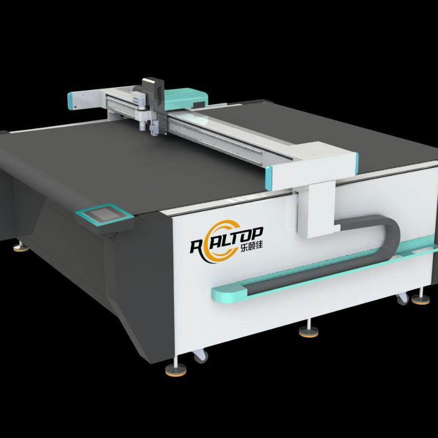 冲浪板拉丝布切割机 膜结构膜材碳纤维布裁膜机 震动刀切割机