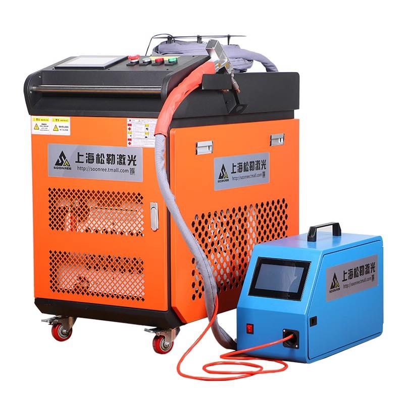 手持式光纤激光焊接机不锈钢1500W金属自动点焊激光冷焊机