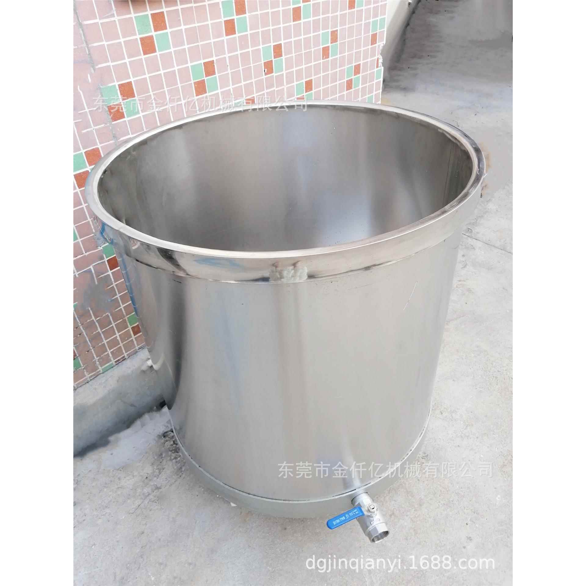 厂家供应食品级304不锈钢桶不锈钢油漆拉缸油漆色浆胶水搅拌缸