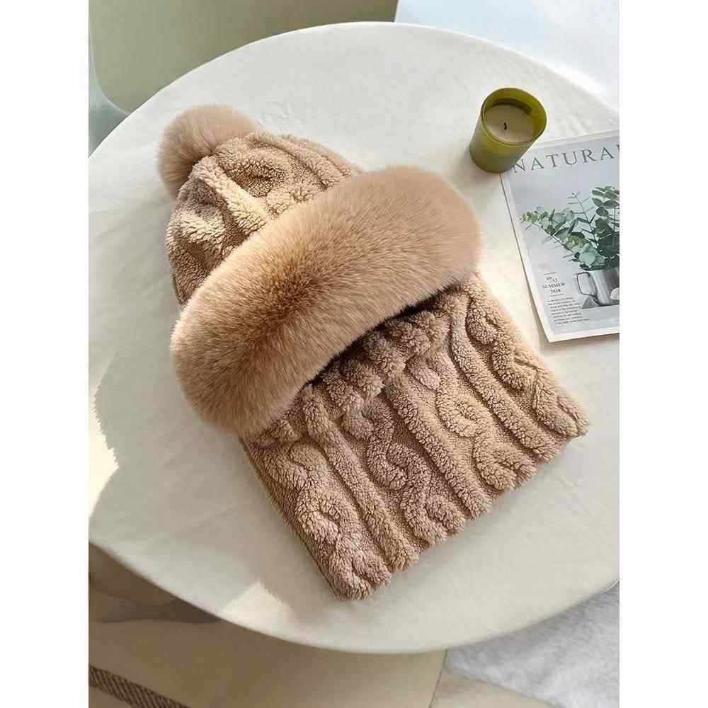 零下40度防寒帽子围脖一体女冬天加绒加厚骑车保暖帽护耳防风帽子,服饰配件/皮带/帽子/围巾,帽子,淘宝优惠券,粉丝福利购,淘宝优惠卷