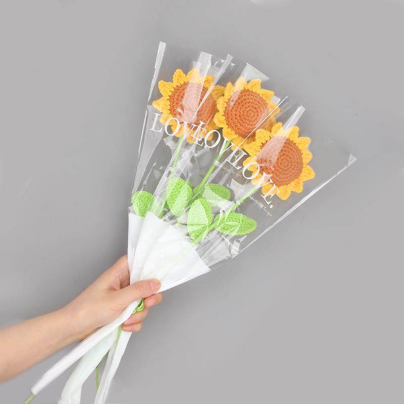 向日葵花朵材料包手工diy材料包成品钩针编织节日生日礼物送女友,服饰配件/皮带/帽子/围巾,DIY编织材料包,淘宝优惠券,粉丝福利购,淘宝优惠卷