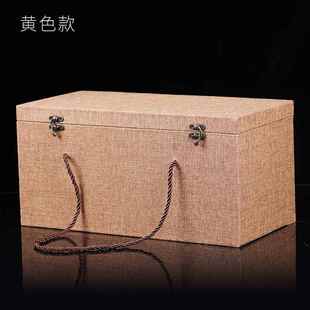 正品高档陶器花瓷瓶艺礼盒送礼摆件工包装锦盒定制生日品礼品大码