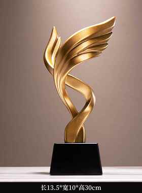 正品览宏图雄鹰导艺术摆件办公室轻奢奖酒柜展摆件送领优秀员工杯