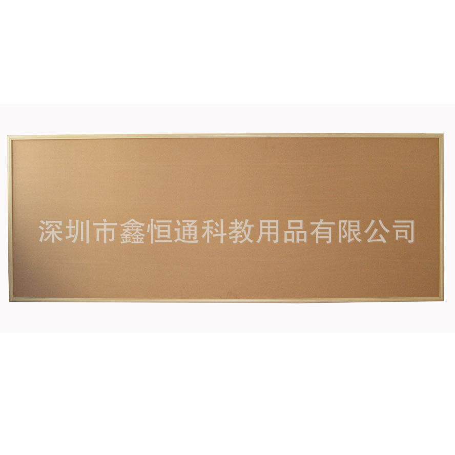 原木色留言板挂式黑板 软木板照片墙 学校家庭公司软木水松板