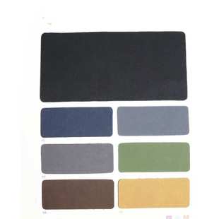 东莞货源eco leather羊巴再生皮革grs肤感磨砂可压抑羊纹牛纤皮革