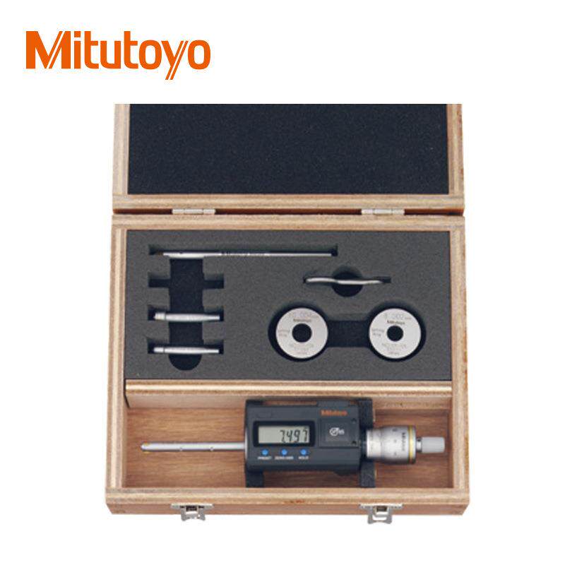 Mt防utoyo450三i丰-孔径-水防油式三点内径数显千分尺