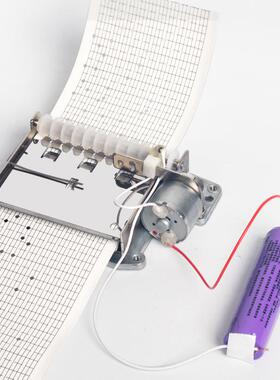 diy谱曲15音30音电动马达纸带机芯八音盒配件音乐盒送打孔器