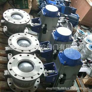 VQ674气动V型切断球阀F不锈钢调固控制阀定式 耐磨耐高温节放276料