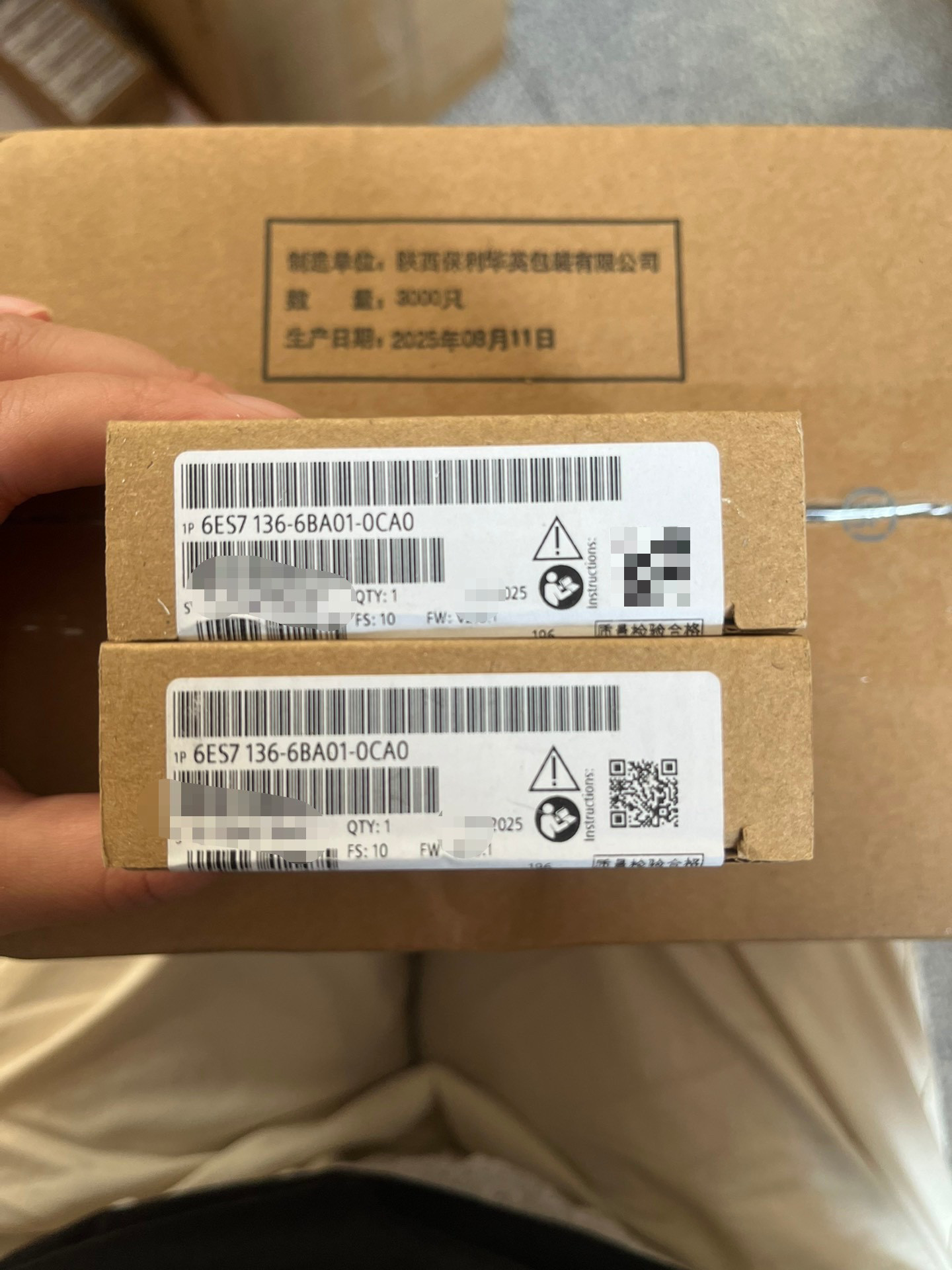 西门子6ES7136-6BA01-0CA0  全新原装正品，