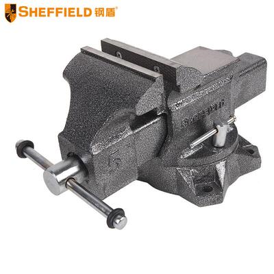 SHEFFIELD S04000 重型台虎钳重型夹钳夹持虎钳台4寸5寸6/8寸