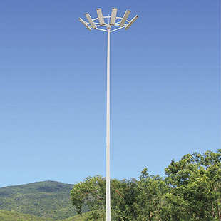 升降高杆灯户外LED球场灯18米30米升降式广场照明中杆灯投光灯