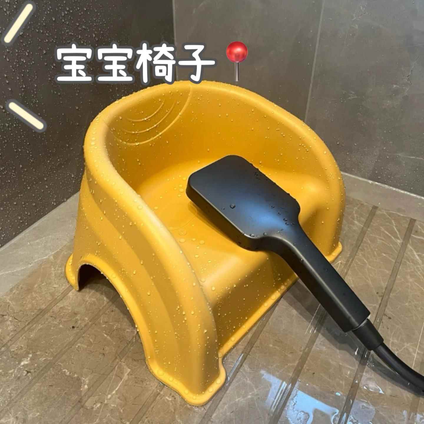 婴幼儿童靠背小椅子创意加厚小凳子宝宝沙发餐椅防滑洗澡凳可叠放