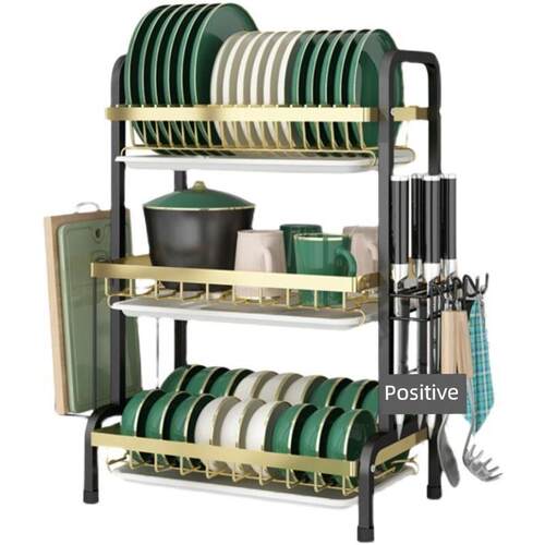 Kitchen sink racks stainless steel dish drain rack drying