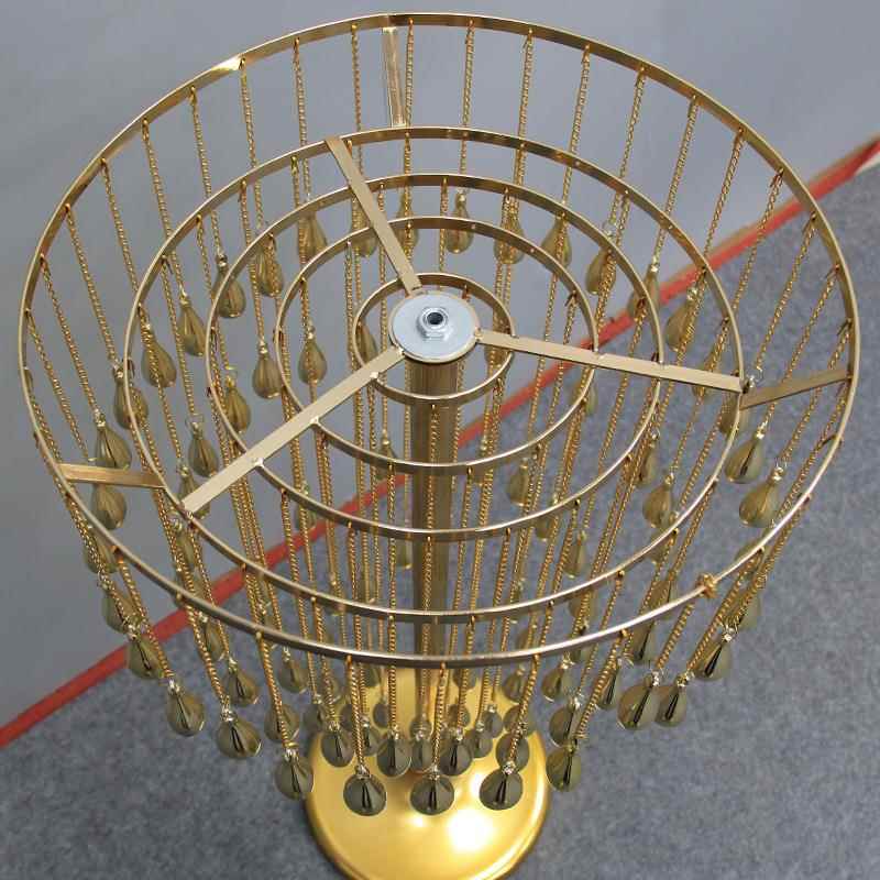 美轻铝链烛台婚婚OIB庆礼现场路引道奢具样板间家居软装配饰摆式