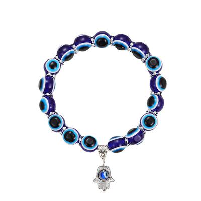 Blue Eye Bracelets 恶魔眼手串法蒂玛之手吊坠土耳其蓝眼睛手錬