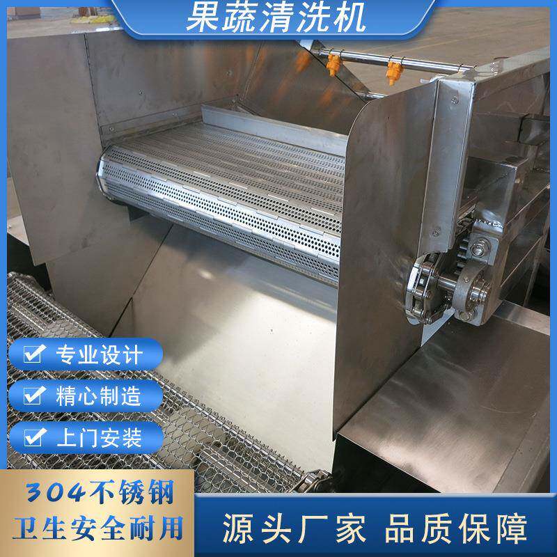 海鲜鲍鱼气泡清洗机 商用大型小龙虾流水线 海参去杂机