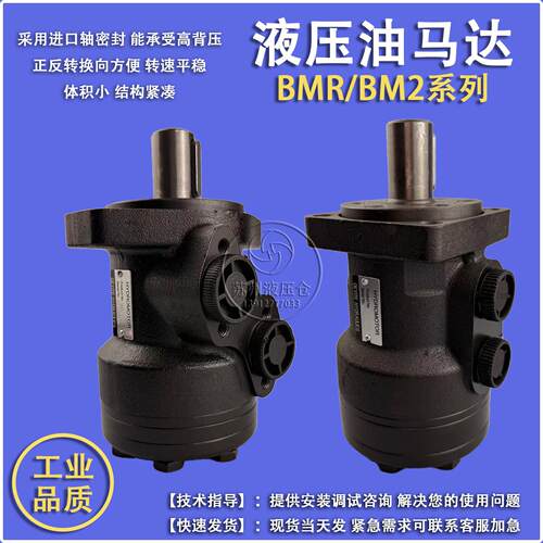 液压马达油压马达BMR-50 BMR-80 BMR-100 BMR-125 BMR160BMR-200