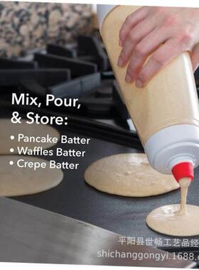 Hand Batter Dispenser Mixer Bottle Cupcake Pancake Cream