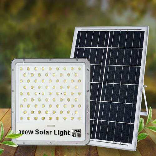 太阳能投光灯100W200W300W户外灯大功率庭院灯家用花园大功率球场