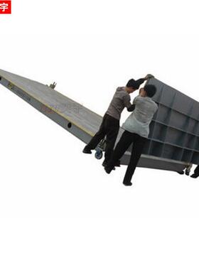 带轮子手推移动地磅秤5t10t20t30t50吨60吨液压升降式电子汽车衡