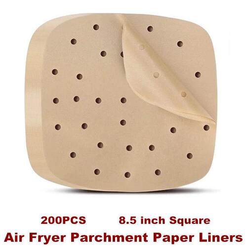 Air Fryer Parchment Paper Liners Bamboo Steamer Liner Baking
