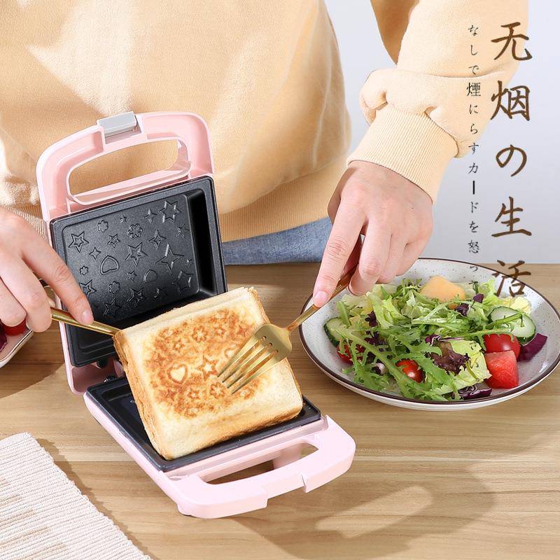跨境明治食机烤轻机面包三机吐司早餐机家用多功能早餐DM-680:机