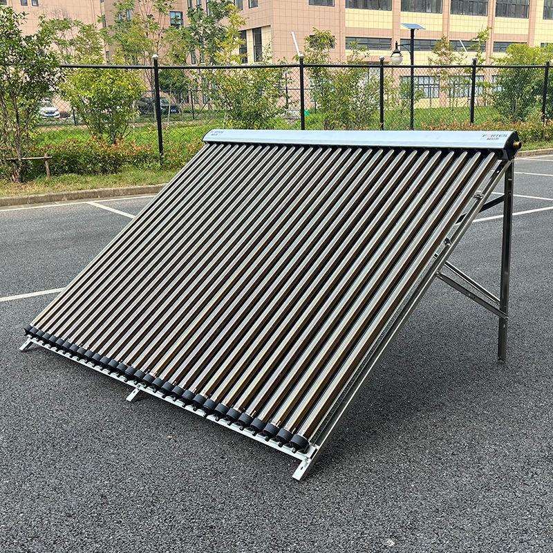 福特斯承压真空铜管太阳能双通金属热工程联箱分体式全套采暖热水