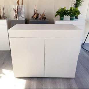 水族箱鱼缸底柜 鱼缸柜 超白缸水草缸低柜 非实木轻奢风底柜