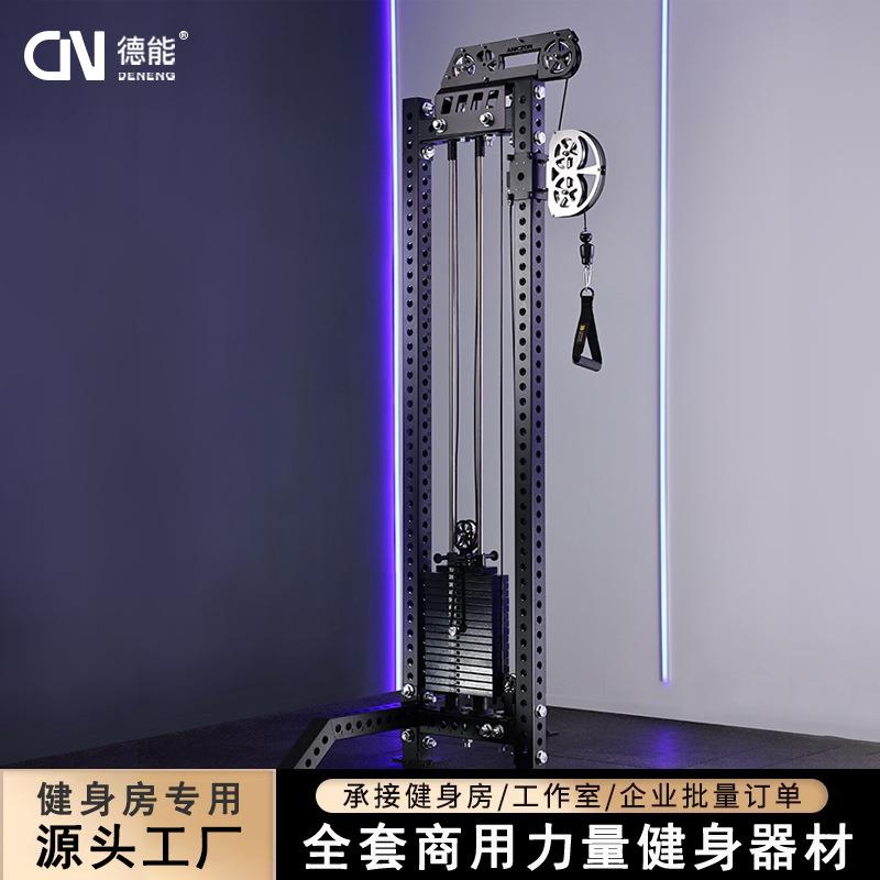 单边飞鸟龙门架多功能高位下拉小飞鸟综合训练器家用健身器材商用