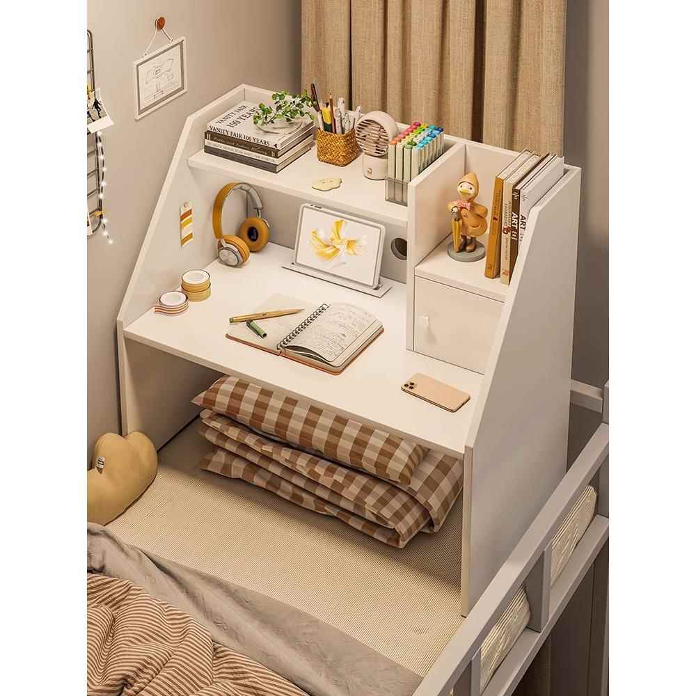 芙蕾米采购产品床上电脑桌，宿舍用品，大学生懒床桌，宿舍双层床，小书柜桌床笠拉车