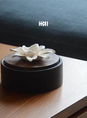 一加一|陶瓷花香薰罐 无火香薰 室内持久散香 扩香器家居摆饰饰品