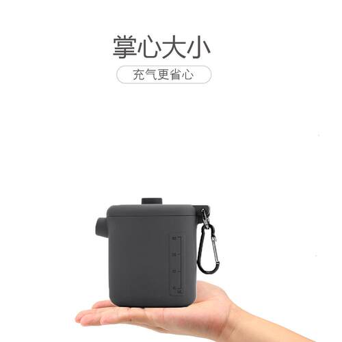 网红款打气泵充气U型枕旅行护颈充气枕头轻薄办公室午休靠枕
