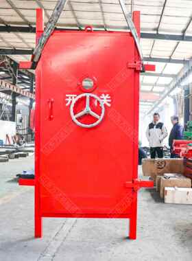 难硐室密闭门 向外波开启抗冲避避难硐室击防爆*门8001800抗冲击