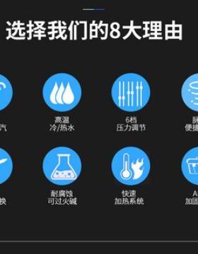 压258水枪高设温蒸汽清洁机多功能家电空调具备洗车油烟工一高体