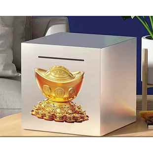 存罐只进不出2儿025新年款 防摔大容量童男F98HT8SM女孩大钱号不锈