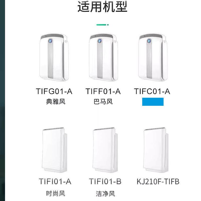 适配德国tipon汉朗空气净化器滤芯TIFI01-B