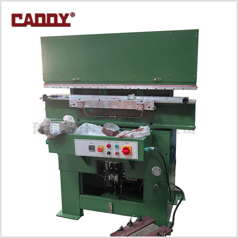 CADDY全自动皮带压花机自动送料精准定位花纹热压成型