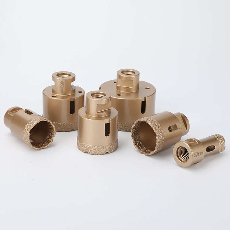 钎焊开孔器套装8件套 瓷砖打孔钻头大理石开孔器全瓷陶瓷玻化砖玻