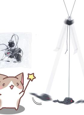 Cat Toy Retractable Hanging Door Type Funny Stick Cat Scratc