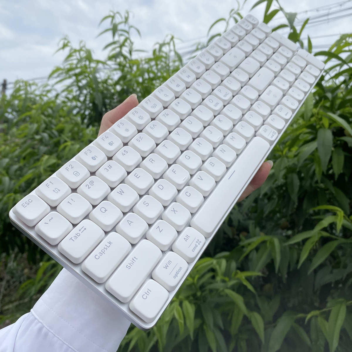 超薄机械键盘矮轴矮键帽6mm双色注塑透光支持68 84 87 98 100 104