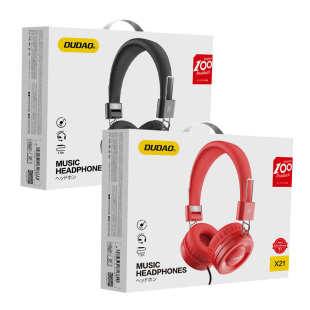 独到X21头戴式游戏耳机有线带麦克风话筒台式电脑笔记本手机耳麦