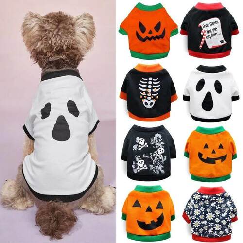 Funny Dog Clothes Halloween Dog Costume Thin Pet Dog Hoodies